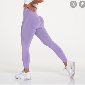 NVGTN Lilac Contour Seamless Leggings